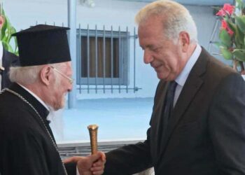 ΔΗΜΗΤΡΗΣ ΑΒΡΑΜΟΠΟΥΛΟΣ: Για την επίσκεψη του οικουμενικού πατριάρχη Βαρθολομαίου και της Προέδρου της Δημοκρατίας Κ. Σακελλαροπούλου στην Ηλεία
