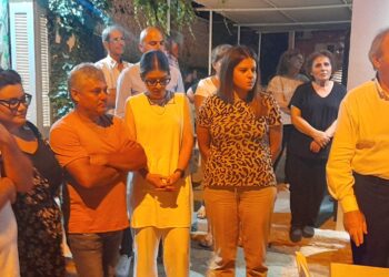 ΣΑΚΗΣ ΜΠΑΛΙΟΥΚΟΣ ΣΕ ΣΑΜΙΚΟ ΚΑΙ ΡΑΧΕΣ: “Να πορευτούμε όλοι μαζί με την παράταξη της ελπίδας, της δημιουργίας και του έργου”