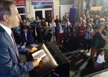 Συγκέντρωση θριάμβου για τον Γιώργο Γεωργιόπουλο!