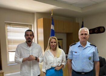 ΖΩΗ ΔΗΜΟΠΟΥΛΟΥ: Στο πλευρό της Αστυνομικής Διεύθυνσης Ηλείας