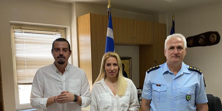 ΖΩΗ ΔΗΜΟΠΟΥΛΟΥ: Στο πλευρό της Αστυνομικής Διεύθυνσης Ηλείας