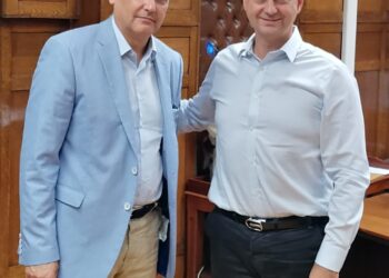 ΠΕΡΙΦΕΡΕΙΑ ΔΥΤΙΚΗΣ ΕΛΛΑΔΑΣ: Συνάντηση Φωκίωνα Ζαΐμη με τον Υφυπουργό Οικονομικών Χάρη Θεοχάρη