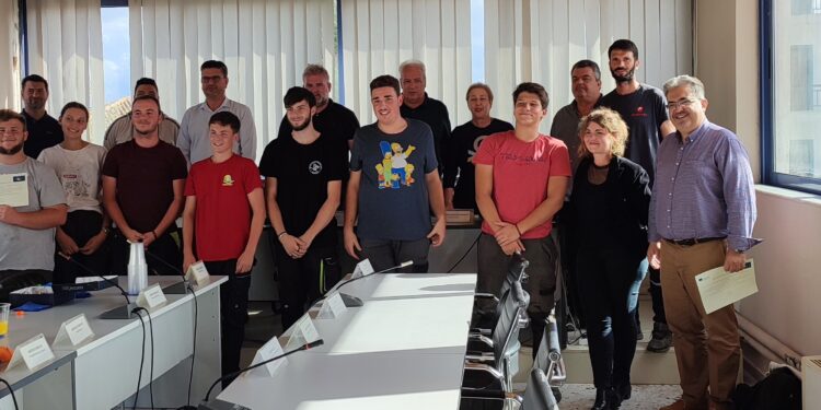 ΔΗΜΟΣ ΑΝΔΡΑΒΙΔΑΣ – ΚΥΛΛΗΝΗΣ: Επιτυχημένη Ολοκλήρωση Πρακτικής Άσκησης Εrasmus+ Γάλλων Μαθητευόμενων Κηπουρών (φωτος)