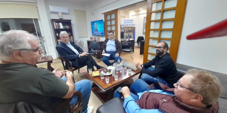 ΔΗΜΗΤΡΗΣ ΑΒΡΑΜΟΠΟΥΛΟΣ: Επαφές με φορείς και πολίτες της Ηλείας