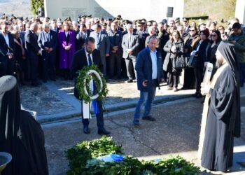 ΝΕΚΤΑΡΙΟΣ ΦΑΡΜΑΚΗΣ ΑΠΟ ΤΑ ΚΑΛΑΒΡΥΤΑ: “Το ολοκαύτωμα των Καλαβρύτων είναι ταυτόχρονα ένας αιώνιος φάρος μνήμης και τιμής”