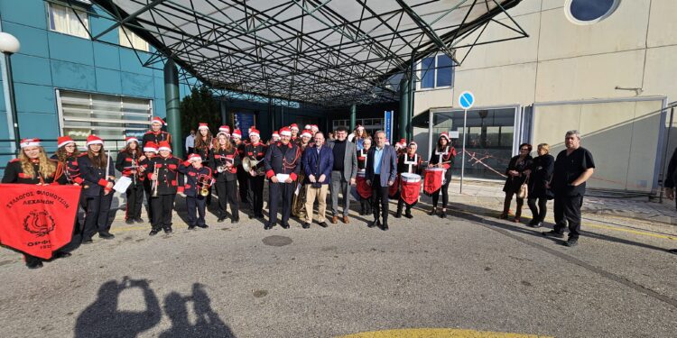 Κάλαντα και μελωδίες με τη Φιλαρμονική Λεχαινών!