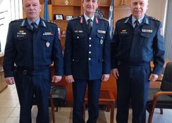 Στη Γενική Περιφερειακή Αστυνομική Διεύθυνση Δυτικής Ελλάδας ο Συντονιστής Πυροσβεστικών Επιχειρήσεων Πελοποννήσου, Δυτικής Ελλάδας και Ιονίων Νήσων