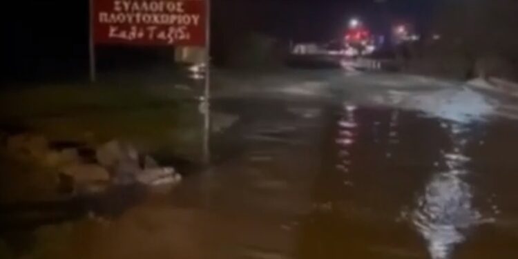 Πλουτοχώρι: Νεκρή η γυναίκα που παρασύρθηκε χθες από χείμαρρο – Εντοπίστηκε και το όχημα (Νεότερη ενημέρωση)
