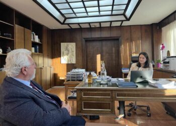 ΔΗΜΟΣ ΗΛΙΔΑΣ: Η πρώτη εφ’ όλης της ύλης συνάντηση του Χρήστου Χριστοδουλόπουλου με την Υπουργό Εσωτερικών Νίκη Κεραμέως