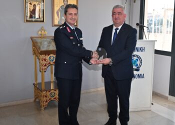 Πραγματοποιήθηκε η τελετή παράδοσης – ανάληψης καθηκόντων του Γενικού Περιφερειακού Αστυνομικού Διευθυντή Δυτικής Ελλάδας