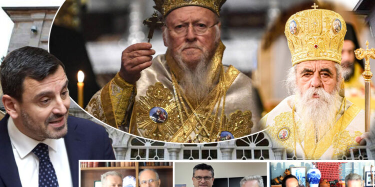 Στον Οικουμενικό Πατριάρχη Βαρθολομαίο αντιπροσωπεία Δημάρχων της Ηλείας και του Ελληνοϊταλικού Επιμελητηρίου