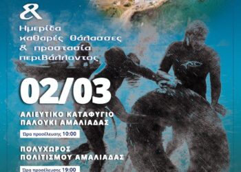 Η TURBOMED σε δράση καθαρισμού της θάλασσας στο αλιευτικό καταφύγιο Ήλιδας