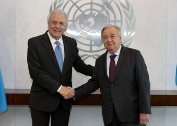 ΔΗΜΗΤΡΗΣ ΑΒΡΑΜΟΠΟΥΛΟΣ: Συνάντηση με τον Γενικό Γραμματέα του ΟΗΕ