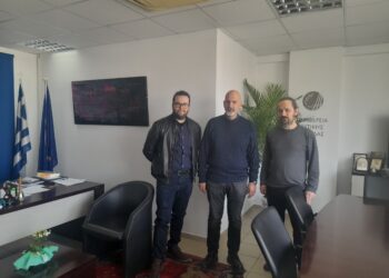 ΠΕΡΙΦΕΡΕΙΑ ΔΥΤΙΚΗΣ ΕΛΛΑΔΑΣ: Συνάντηση του αν. Περιφερειάρχη, Χαράλαμπου Μπονάνου, με στελέχη του Διεθνούς Φεστιβάλ Κινηματογράφου Ολυμπίας για παιδιά και νέους
