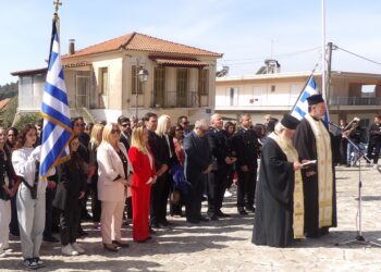 Τιμή στους ήρωες του 1821 (φωτος)