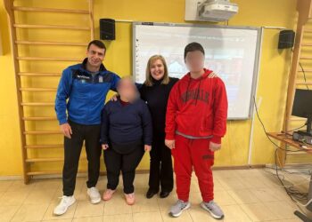 ΕΕΕΕΚ ΠΥΡΓΟΥ: Επίσκεψη του πρωταθλητή πυγμαχίας κ. Διονύση Ψυχογιού