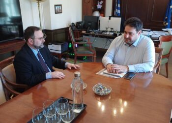 ΝΙΚΟΣ ΚΟΡΟΒΕΣΗΣ: Συνάντηση με Θ. Λιβάνιο για την Πολιτική Προστασία