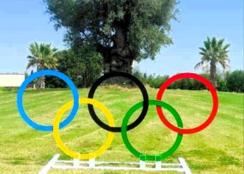 ΔΗΜΟΣ ΗΛΙΔΑΣ: Στην είσοδο της Αμαλιάδας τοποθετήθηκε από το Δήμο το παγκόσμιο σύμβολο του Ολυμπισμού