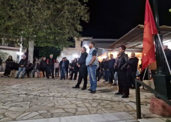 ΡΙΖΟΣ ΜΑΡΟΥΔΑΣ: “Να δυναμώσει ο δρόμος της κοινωνικής συμμαχίας, της συνολικής διεξόδου για το λαό”