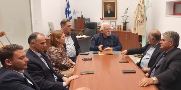 ΔΗΜΟΣ ΗΛΙΔΑΣ: Επίσκεψη Δ. Τσιόδρα στον Δήμαρχο Ήλιδας