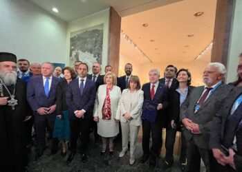 ΔΗΜΟΣ ΗΛΙΔΑΣ: Ο Δήμαρχος υπέγραψε τη διακήρυξη της Ολυμπιακής Εκεχειρίας, όπως συνέβαινε και κατά τους Ολυμπιακούς Αγώνες της Αρχαιότητας 2.800 χρόνια πριν