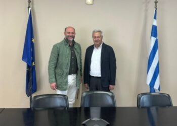 Συνάντηση Προέδρου Τεχνικού Επιμελητηρίου Δυτικής Ελλάδας με τον πρόεδρο του ΕΒΕ Ηλείας