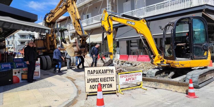 ΔΗΜΟΣ ΑΝΔΡΑΒΙΔΑΣ – ΚΥΛΛΗΝΗΣ: Ακόμα ένα σημαντικό έργο αντιπλημμυρικής θωράκισης