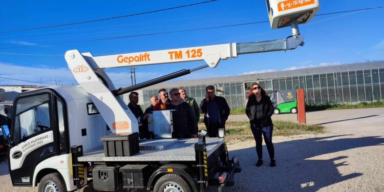 Ακόμα ένα ηλεκτρικό όχημα στον στόλο του Δήμου Ανδραβίδας-Κυλλήνης