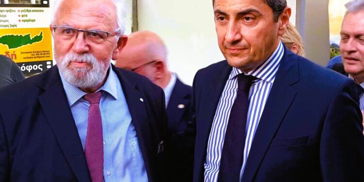 ΔΗΜΟΣ ΗΛΙΔΑΣ: Υπόμνημα με έξι προτεραιότητες παρέδωσε στον Λ. Αυγενάκη ο Δήμαρχος Χ. Χριστοδουλόπουλος