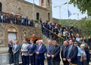 ΔΗΜΟΣ ΗΛΙΔΑΣ: Στην Ιερά Μόνη του Αγίου Νικολάου Σπάτων βρέθηκε ο Δήμαρχος Χ. Χριστοδουλόπουλος