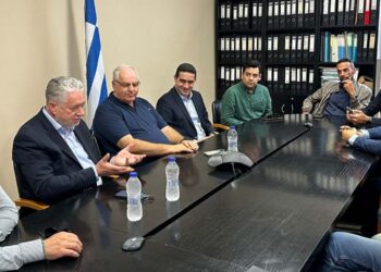 Ο Ηλίας Κικίλιας υποψήφιος ευρωβουλευτής ΠΑΣΟΚ σε περιοδεία στην Ηλεία