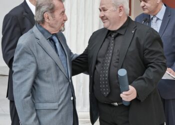 Ο Χρήστος Πλευριάς βραβεύτηκε από το Ίδρυμα Μπότση για την προσφορά του στη Δημοσιογραφία