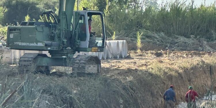 ΔΗΜΟΣ ΑΝΔΡΑΒΙΔΑΣ – ΚΥΛΛΗΝΗΣ: Ολοκληρώνεται ένα σημαντικό αντιπλημμυρικό έργο στη Βάρδα