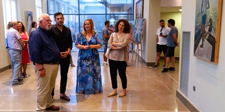 ΔΗΜΟΣ ΗΛΙΔΑΣ: Εγκαινιάστηκε η πρώτη ατομική έκθεση ζωγραφικής του Στέλιου Ράιδου