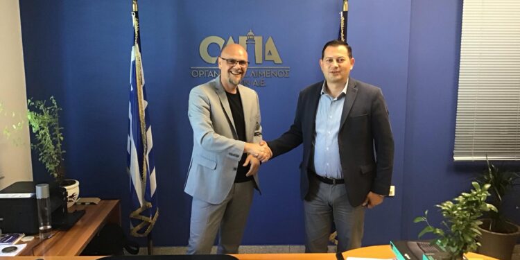 ΠΕΡΙΦΕΡΕΙΑ ΔΥΤΙΚΗΣ ΕΛΛΑΔΑΣ: Συνάντηση του Αντιπεριφερειάρχη Θ. Βασιλόπουλου με τον Διευθύνοντα Σύμβουλο του ΟΛΠΑ Π. Αναστασόπουλο