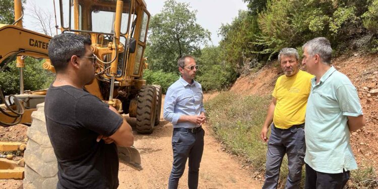 ΔΗΜΟΣ ΑΡΧΑΙΑΣ ΟΛΥΜΠΙΑΣ: Διάνοιξη δρόμων για την πρόσβαση οχημάτων και την κατάσβεση πυρκαγιάς