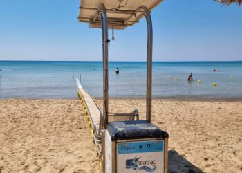 ΔΗΜΟΣ ΠΗΝΕΙΟΥ: Τοποθέτηση Seatrac στις βραβευμένες με Γαλάζια Σημαία παραλίες Θινών και Γλύφας