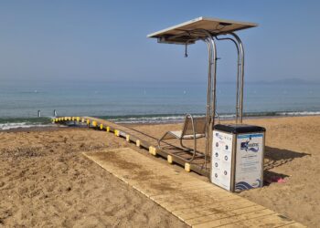 ΔΗΜΟΣ ΠΗΝΕΙΟΥ: Τοποθέτηση Seatrac στις βραβευμένες με Γαλάζια Σημαία παραλίες Θινών και Γλύφας