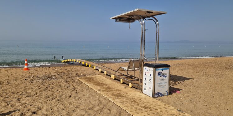 ΔΗΜΟΣ ΠΗΝΕΙΟΥ: Τοποθέτηση Seatrac στις βραβευμένες με Γαλάζια Σημαία παραλίες Θινών και Γλύφας