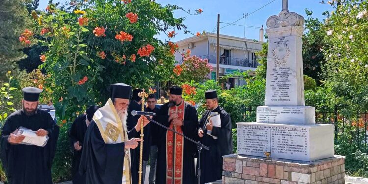ΔΗΜΟΣ ΗΛΙΔΑΣ: Η Κεραμιδιά τίμησε τους νεκρούς της από την ναζιστική θηριωδία που συντελέστηκε στις 17 Ιουλίου 1944