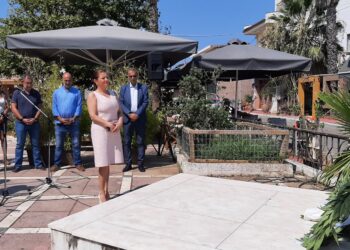 ΔΙΟΝΥΣΙΑ ΑΥΓΕΡΙΝΟΠΟΥΛΟΥ: Στις εκδηλώσεις για την επέτειο της τουρκικής εισβολής στην Κύπρο, στον δήμο