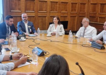 ΔΙΟΝΥΣΙΑ ΑΥΓΕΡΙΝΟΠΟΥΛΟΥ: Συνάντηση εργασίας στη Βουλή με το Πανεπιστήμιο Purdue με πρωτοβουλία της Ηλείας Βουλευτού
