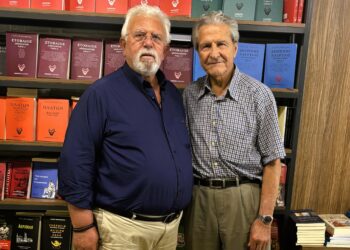 Με τον πολύπειρο πολιτικό και πανεπιστημιακό Θεόδωρο Στάθη συναντήθηκε στην Αθήνα ο Δήμαρχος Ήλιδας