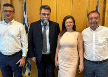 ΓΙΑΝΝΗΣ ΛΕΝΤΖΑΣ: Συνάντηση με τον Υφυπουργό Υποδομών και Μεταφορών