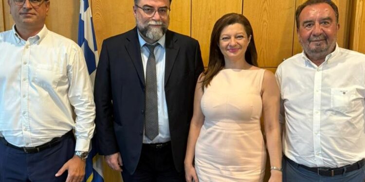 ΓΙΑΝΝΗΣ ΛΕΝΤΖΑΣ: Συνάντηση με τον Υφυπουργό Υποδομών και Μεταφορών