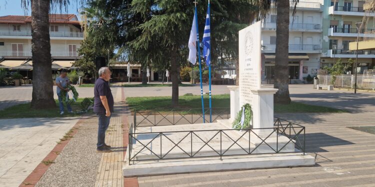 ΔΗΜΟΣ ΠΗΝΕΙΟΥ: Εκδηλώσεις μνήμης για τους ήρωες μαχητές της τουρκικής εισβολής
