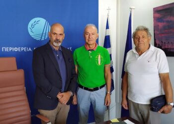 ΠΕΡΙΦΕΡΕΙΑ ΔΥΤΙΚΗΣ ΕΛΛΑΔΑΣ: Συνάντηση του Αν. Περιφερειάρχη Χ. Μπονάνου με τους εκπροσώπους του Συλλόγου των Απανταχού της Γης Πανοπουλαίων Ηλείας