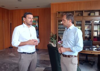 ΔΗΜΟΣ ΑΡΧΑΙΑΣ ΟΛΥΜΠΙΑΣ: Συνάντηση Νικολακόπουλου – Παναγιωτόπουλου για τις εκλογές της ΔΟΕ
