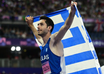 Ολυμπιακοί Αγώνες 2024: «Χρυσός» ο Μίλτος Τεντόγλου με άλμα στα 8,48 μ