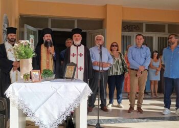 ΔΗΜΟΣ ΗΛΙΔΑΣ: Ο Δήμαρχος και τα μέλη της δημοτικής αρχής βρέθηκαν στο σύνολο των σχολείων του Δήμου για το πρώτο κουδούνι και τους αγιασμούς